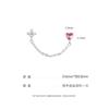Colgante de microespiral de acero de titanio 316L con baño de cobre y oro, con piedra lunar rosa, joyería de diseño avanzado.
