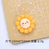 Bolo Sobremesa Comida Brinquedo Desenho Animado Acessórios de Joias DIY Cola de Creme Resina Pequenos Acessórios Furo Fivela de Sapato Pacote de Material