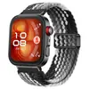 Adequado para Pulseira do Huawei Bracelet Fit4 Pro, Pulseira de Relógio de Nylon Trançado com Fivela Dupla Magnética Deslizante, Pulseira do Relógio Huawei Fit5