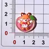 Resina Translúcida Fruta Animal Pegamento de Crema DIY Clip para el Cabello Hecho a Mano Charms para Crocs Funda de Teléfono Accesorios de Resina Materiales