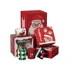 Caixa de presente de Natal personalizada, caixa de avião colorida personalizada, caixa de embalagem de papelão branco personalizada, caixa criativa com rasgo, caixa personalizada com fundo de encaixe