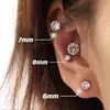[Sem Furos nas Orelhas] Diamante Super Brilhante Sem Furos nas Orelhas Clipe de Orelha Unha de Orelha Sucção Magnética Concha Auricular Unha de Orelha Versátil para Casal