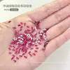 Rhinestones de Circonita Marquise Brillante para Uñas Mini Pequeños Rhinestones de Circonita con Base Plana Decoraciones para Uñas Espiga de Trigo Rhinestones Marquise Diamantes para Uñas