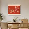 Nova Tampa de Caixa de Medidor Elétrico Estilo Chinês Pintura Pendurada, Pintura Decorativa para Caixa de Distribuição e Caixa de Disjuntores, Parede de Sala de Jantar, Mural Sem Furos para Sala de Estar