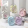 Reloj Despertador Luminoso de Dibujos Animados Creativos para Niños, Simple y Elegante, Multifuncional para Dormitorio Mesita de Noche Snooze Reloj Electrónico Venta al por Mayor