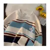 Suéter Masculino Listrado Color Block Outono Inverno Estilo Japonês Gola Redonda Solto Pulôver Tricô Tendência Suéter Jaqueta Retrô