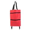 Carrito de Compras Portátil con Ruedas Plegable Ligero Bolsa de Recogida a Domicilio para Envíos Rápidos Bolsa de Compras Carrito de Mano Etiquetado Transfronterizo