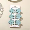 Venta Caliente Transfronteriza 3.5cm Dopamina Set Sencillo de Pinzas para el Cabello Pinzas Pequeñas de Garra para Mujeres Set de Seis Piezas de Pasadores Accesorios para el Cabello