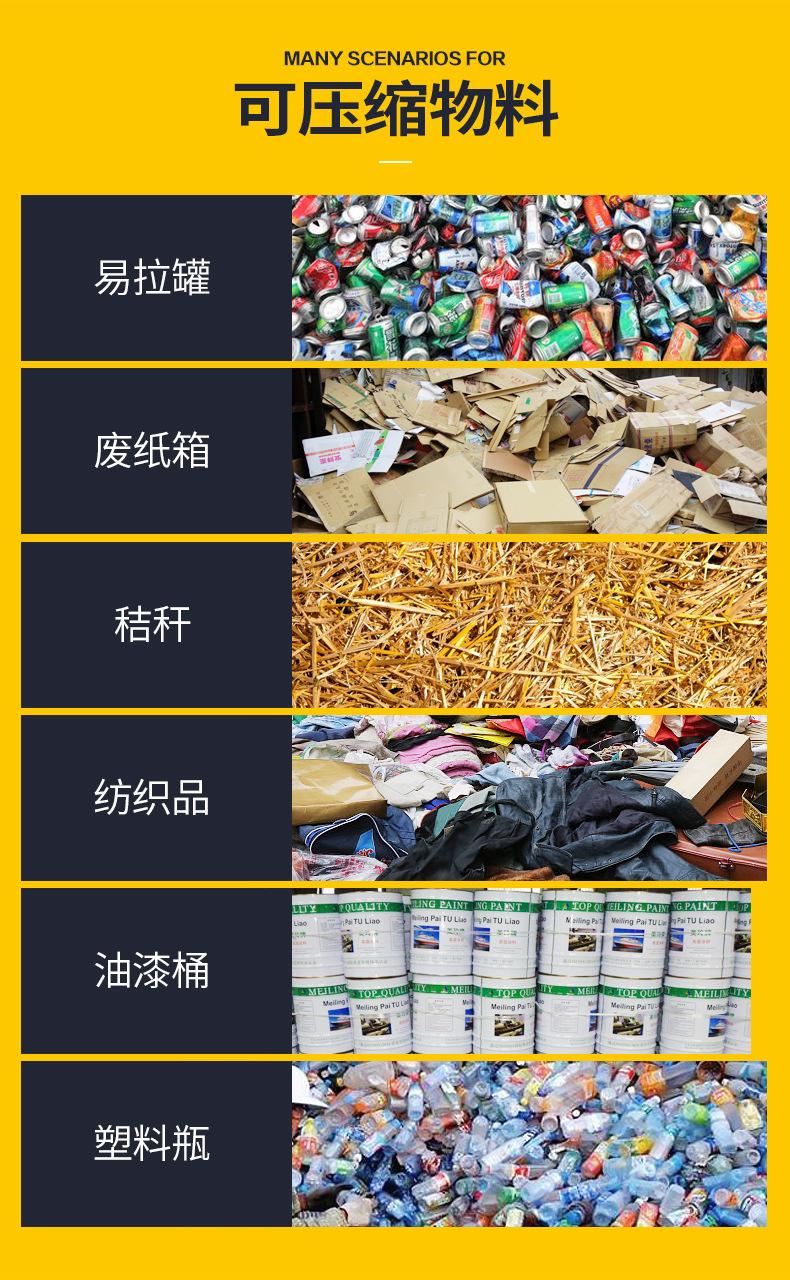 废纸全自动卧式液压打包机