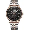 Reloj de Hombre Marca Suiza Resistente al Agua Luminoso de Moda Cuarzo Transmisión en Vivo Dropshipping