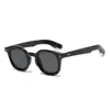 Gafas de sol para hombre y mujer con montura redonda de personalidad europea y americana, gafas, anti-UV, retro, montura pequeña, comercio exterior, transfronterizo, producto nuevo