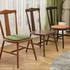 Mesa de Jantar e Cadeiras Estilo Americano em Madeira Maciça, Conjunto de 1,2m para 4-6 Pessoas, Mesa Redonda em Madeira de Freixo Branco, Estilo Vintage, Adequado para Lares Pequenos