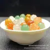 Jade de Seda Dorada Natural Multicolor con Agujero Pasante Campanilla de Viento Flor Calabaza Cuentas Pulsera DIY Joyería Colgante Accesorios Pequeños Piezas Sueltas Venta al por Mayor