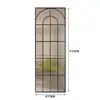 Divisória de Vidro Changhong Estilo Creme Entrada da Sala de Estar Vidro com Padrão de Água Banheiro Tela de Aço Inoxidável de Ferro