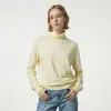 Amazon comercio exterior transfronterizo marca de moda MAX genuino color sólido dopamina suéter de punto de cuello alto y cuello redondo para mujer