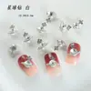 Planeta Emperatriz Transfronterizo Diamante Saturno Accesorios para Uñas Nuevo Planeta Brillante Diamante Decoración de Uñas de Lujo Ligero Accesorios de Diamante
