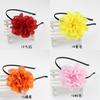 Amazon Coreano Bonito Doce Coringa Princesa Leque Chiffon Flor Arco de Cabelo Feminino Joias Infantis Tiara Atacado