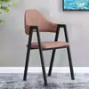 Silla de Comedor Lujo Ligero Silla de Ocio con Respaldo para el Hogar Taburete Simple para Escritorio Silla para Restaurante, Té con Leche, Uñas Silla de Recepción de Negocios
