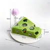 Brinquedo de gato de feltro, um passatempo autoentretenedor para gatos, brinquedo divertido para gatos, brinquedo de buraco de árvore de feltro, caixa de brinquedos para pegar bolinhas