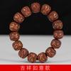 Pulseira de contas com contas de pera Huanghua do México, formato antigo, 1,5*1,5*15, atmosfera lindamente esculpida, fábrica mais atacado