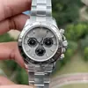 Especial para comercio electrónico transfronterizo Lao Jia Di Tong Na relojes mecánicos multifuncionales correa de acero Panda Di C fábrica en nombre de relojes mecánicos