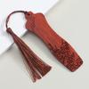 Estilo chinês mogno marcador de madeira terno sândalo cheongsam esculpido negócio Formatura lembrança fabricantes de presente atacado