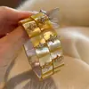 Pulsera de Retazos de Resina con Flor de Circonita Retro Francesa Diseño de Nicho Exquisita Joyería de Mano para Mujeres