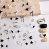 Pegatinas para Uñas con Lazo de Cereza Ins en Stock Estilo Dulce Corazón Estrellas Pegatinas Ultra-Delgadas Adhesivas para Uñas Estilo Dh