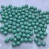 10mm Esmalte de Color para Ensartar DIY Jade Imitación Cuentas Redondas Sueltas Accesorios Moda Estudiante Femenina Cadena Hecha a Mano Adornos Tejido