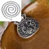 Saco da Sorte Vintage Pingente de Prata Feminino Prata Esterlina 999 Pingente de Carpa Personalizado Colar Longo Dragão e Fênix Auspicioso Saco de Dinheiro Oco