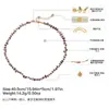 Collar de Piedra Natural Irregular con Perlas de Lujo Retro de Gama Alta con Diseño de Nicho y Fragmentos de Cristal, Cadena Elegante para la Clavícula