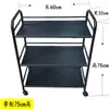 Estante para Platos de Restaurante Hot Pot Estante de Almacenamiento de Cocina Carrito de Restaurante Multicapa de Hierro Forjado Pinchos para Barbacoa de Hotel Estante para Verduras Comercial