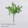 Manos de plantas verdes artificiales para proyectos de decoración suave de habitaciones modelo de casa de huéspedes y hotel, decoración de pared de fondo, césped artificial al por mayor