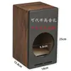 Caja de Altavoz de Madera Modificación de Rendimiento Audio para Coche Altavoz de 9 pulgadas 8 pulgadas Caja de Madera Caja Vacía Caja para Subwoofer Pasivo Leidezh