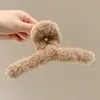 Pinza de Garra de Peluche de Dibujos Animados Dulce para Mujer Pinza para el Cabello de la Parte Posterior de la Cabeza Estilo Coreano Exquisita Pinza de Tiburón Pinza para Moño Pinza de Pelo