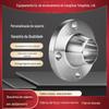 Flange de solda de topo de aço inoxidável personalizado 304 flange 316 aço carbono de pescoço alto flange padrão nacional flange de grande diâmetro