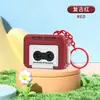 Grabadora de Cinta Creativa Retro Colgante para Mochila Escolar Juguete Grabación Jaylen Música Grabación Llavero para Cantar