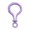 Llavero de Bombilla Grande de Acrílico Colorido Accesorios para Joyería DIY Colgante Creativo para Bolsa Colgante de Coche Hebilla Decorativa