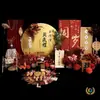 Decoração de Primeiro Aniversário Chinês Cenário Fundo de Parede Atmosfera Pegue o Ano Adereços Suprimentos Cobra Bebê Placa KT