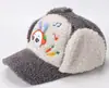 Versión coreana de Gorra de béisbol de invierno nueva para niños con orejas de conejo de dibujos animados protección auditiva comercio exterior G097