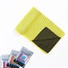 Toalha Refrescante Toalha Esportiva Absorvente Portátil Yoga Fitness Absorvente de Suor Microfibra Toalha de Secagem Rápida