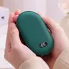 Aquecedor de Mãos Pedrinha Recarregável por USB Aquecimento Dupla Face Aquecedor Elétrico Atacado Transfronteiriço E-commerce Presente Impressão