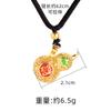 Vietnam oro oro golondrina valiente bestia de oro colgante Wei * nieve con cobre simulación calabaza collar clavícula Chopin