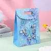 Bolsa de Regalo Mariposa Pintura al Óleo Flip Día de San Valentín Empaque de Regalo Literario Bolso de Mano Bolsa de Papel