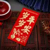 Sobres rojos de Año Nuevo con hoja de oro, auspiciosos para el Festival de Primavera, bodas y celebraciones de inauguración de casa, con diseño de mil yuanes, y sobres rojos para niños para el Año Nuevo