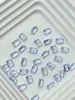 Accesorios de arte para uñas de verano: K9 pequeños caramelos de hielo rectangulares translúcidos con pedrería, decoraciones de uñas vestibles de lujo ligero de alta calidad de moda