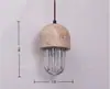 Estilo de canción estética bambú-junta mármol natural candelabro de comedor, mesa de comedor, barra de bar, sala de té Zen, estudio, lámpara de oficina larga