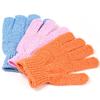 Guantes de baño de cinco dedos, Guantes de baño, Toallas de baño de masaje de fibra creativa, Precio unitario