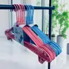 40 Ganchos de Ranhura Cabide de Cartão de Papel Cabide de Roupa Doméstico para Pendurar e Secar Roupas, Cabide de Roupa Revestido de Plástico