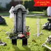 Halloween Escultura Europea y Americana Nueva Estatua de la Parca Muerte Artesanía de Resina Decoración de Maceta de Flores para Jardín
